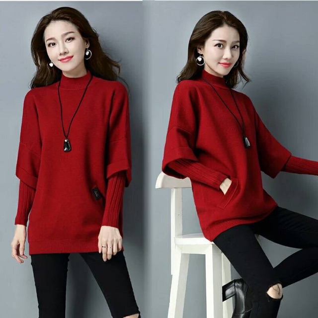 Áo len cotton đẹp loại 2 ống Quảng Châu AL-C123 | BigBuy360 - bigbuy360.vn