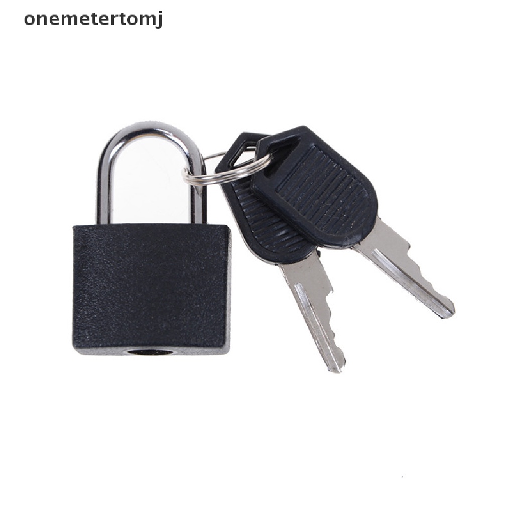 [onemetertomj] Ổ Khóa Hành Lý Du Lịch Mini Bằng Thép Mạnh Mẽ Giá Tốt Nhất Kèm 2 Chìa Khóa