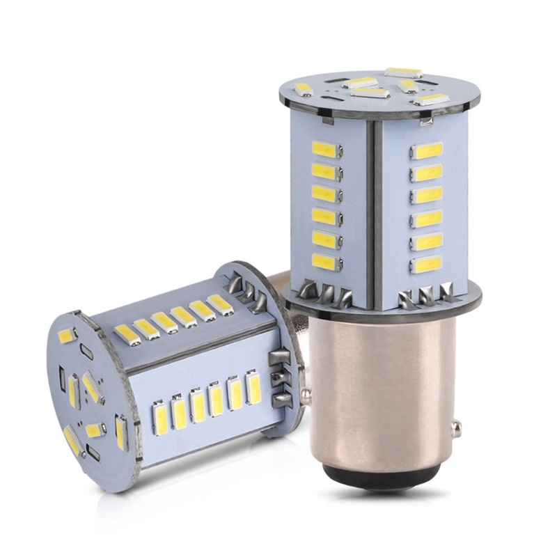 Set 4 Đèn LED Tín Hiệu 1157-4014 - 30 6000K 12V Ánh Sáng Hổ Phách Dành Cho Ô Tô