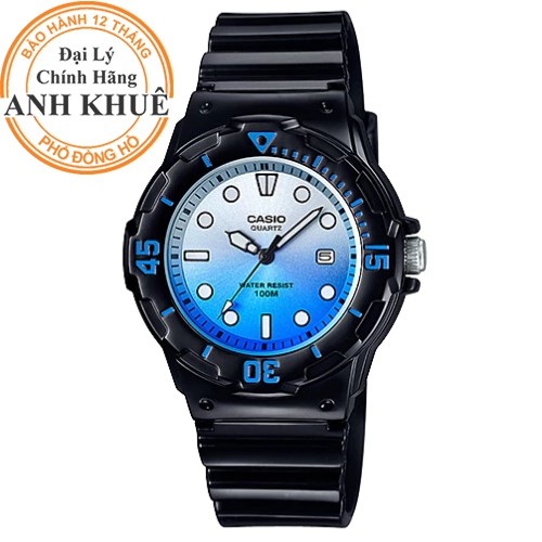 Đồng hồ nữ dây nhựa Casio chính hãng Anh Khuê LRW-200H-2EVDR