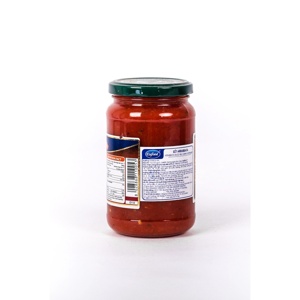 Sốt cà chua/ mỳ ý Castello Arrabbiata 350g