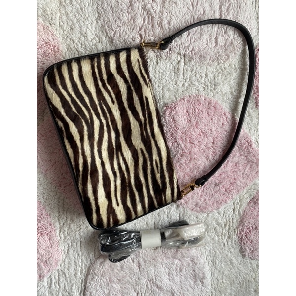 Túi si đeo vai lông thật