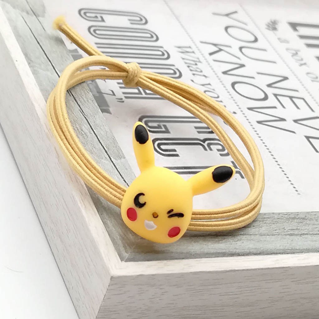 Dây Buộc Tóc Hoạt Hình Pikachu Đáng Yêu Buta CT9