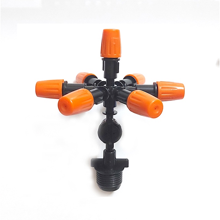Béc phun sương 7 hướng cam , béc tưới cây