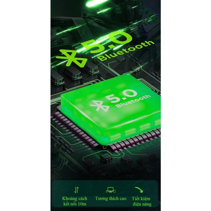 Tai Nghe Gaming Bluetooth V5.0+EDR /Tai Nghe Kết Hợp Đèn Led K1