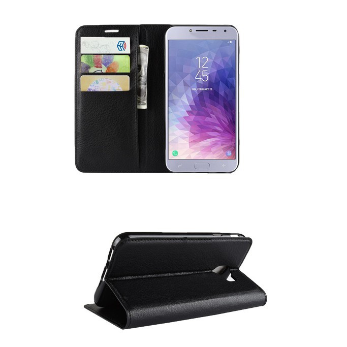 Bao da Samsung Galaxy J8 , J4 plus nắp gập da mịn O+ chính hãng