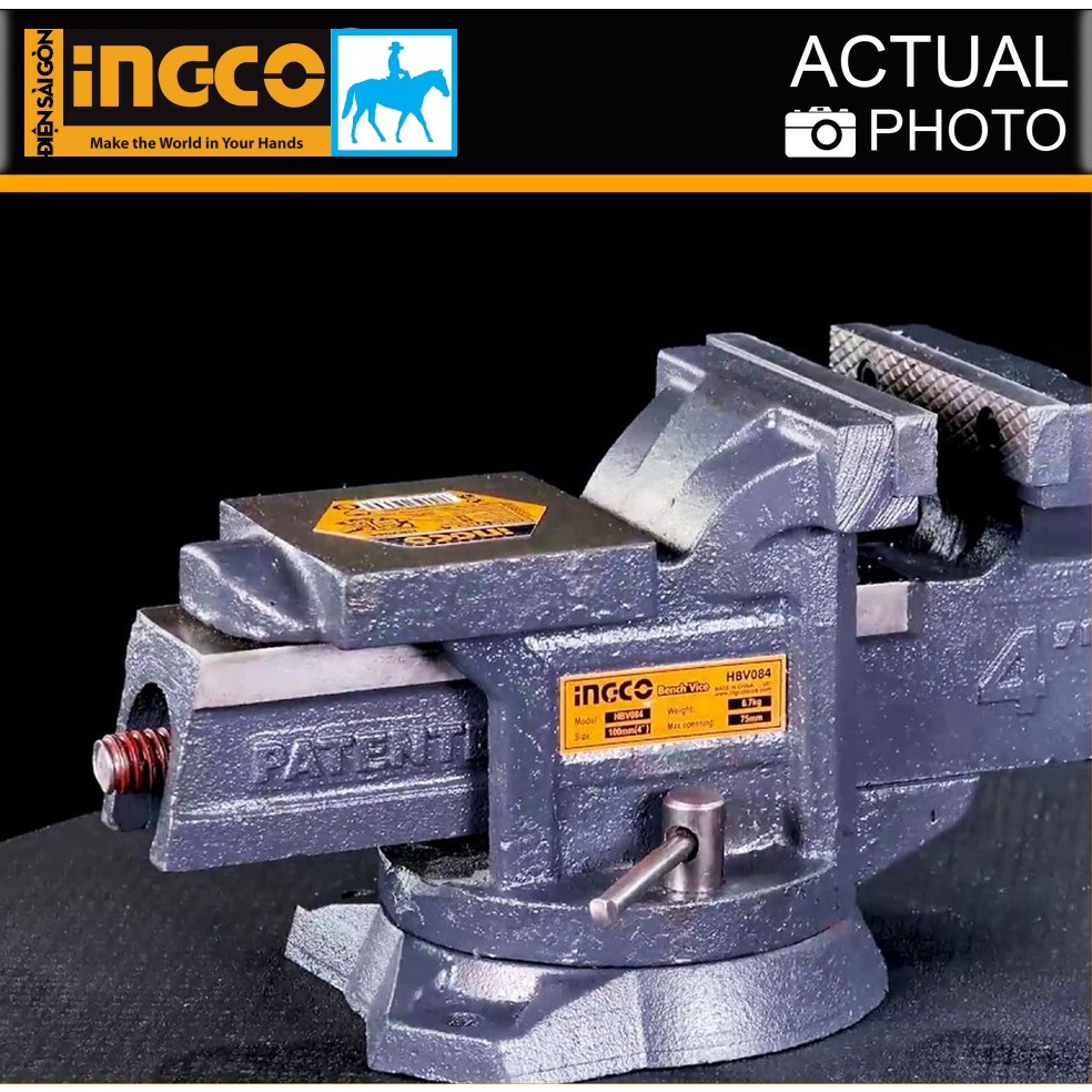 Ê tô kẹp 4inch INGCO HBV084