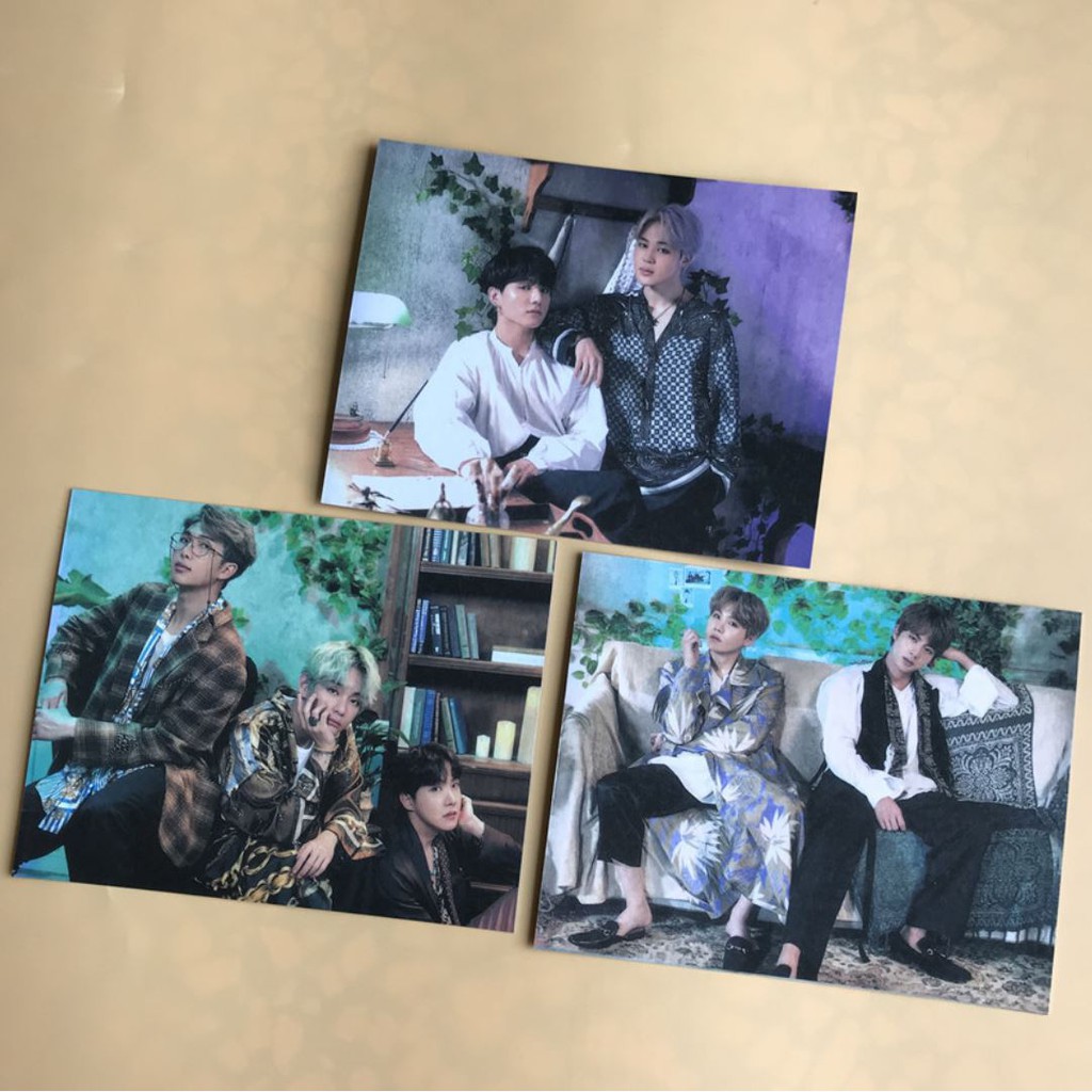 [5th Muster 2019] Pop-up card BTS bưu thiếp Magic shop 2019