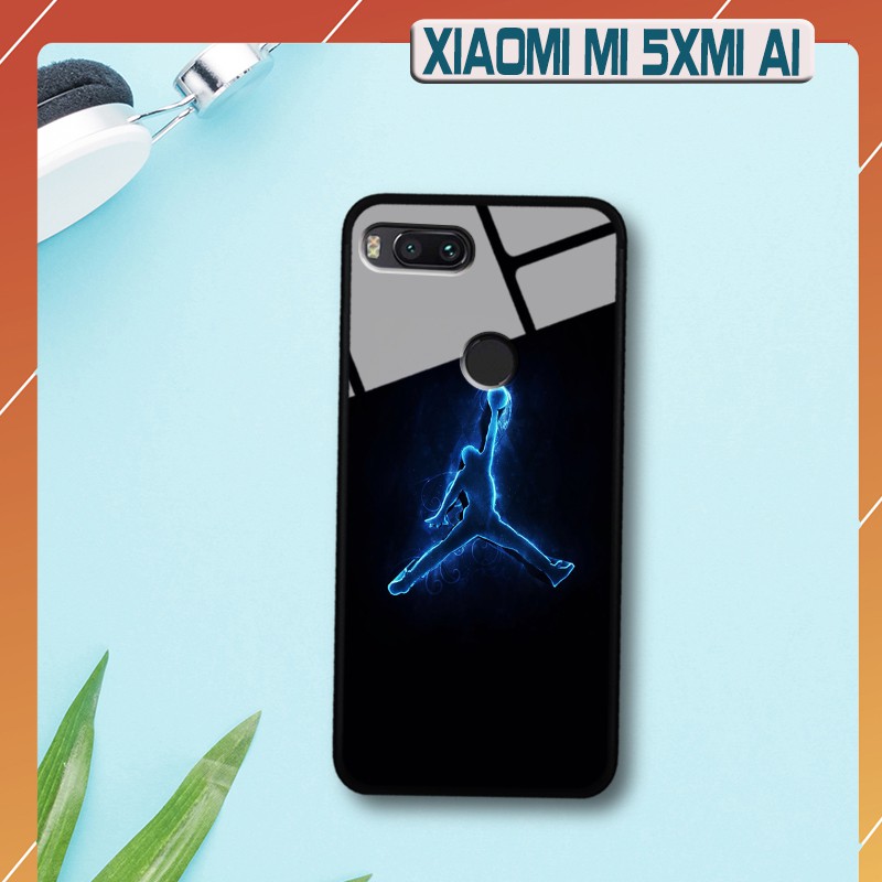 Ốp Xiaomi Mi 5x/ Mi A1 - lưng kính in hình 3D