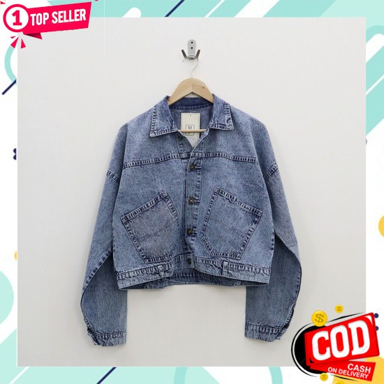 LEVIS Áo khoác jean Denim tay dài dành cho nữ - Thejanclothes Today Today Busui (Original)