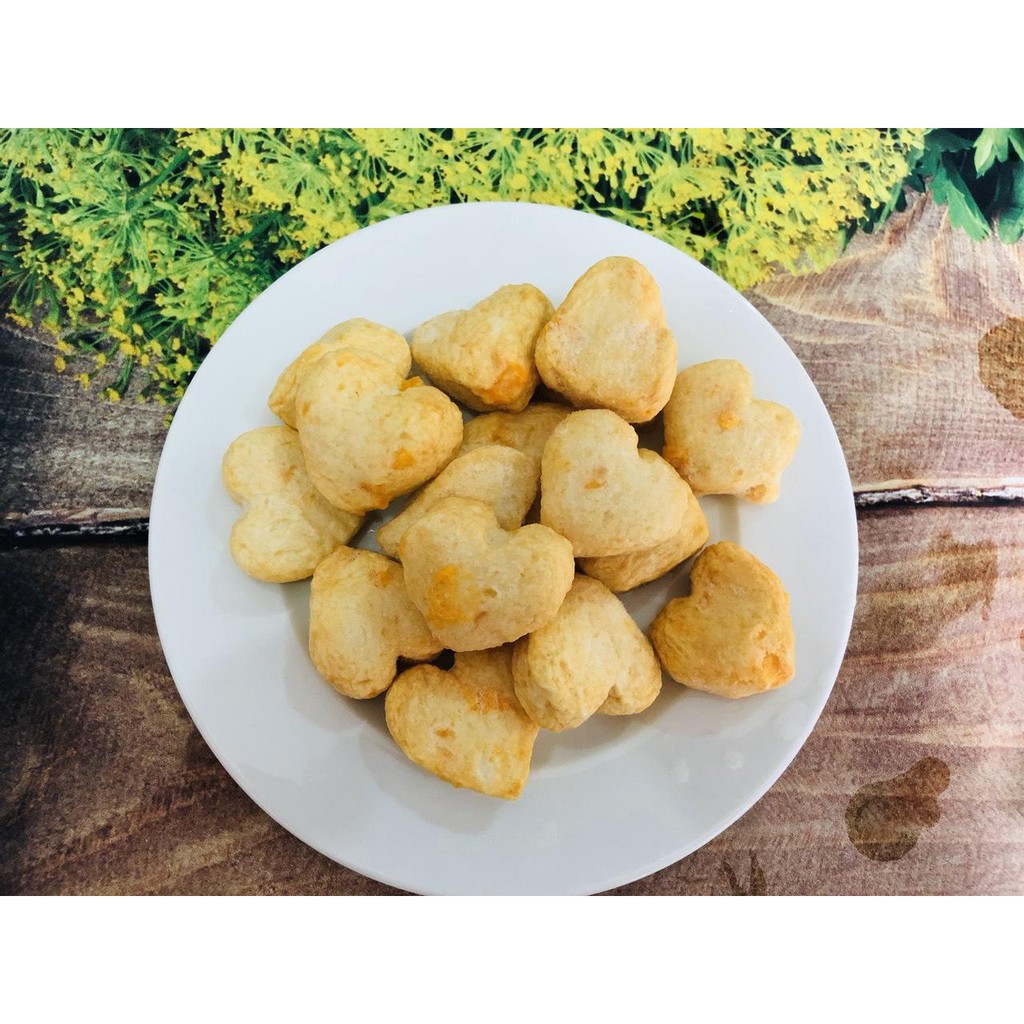 200g đậu hủ hải sản Nhân Phô mai hình trái tim Lichuan
