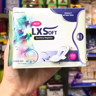 BĂNG VỆ SINH LX SOFT BẠC HÀ BAN NGÀY CÓ CÁNH - 8 MIẾNG