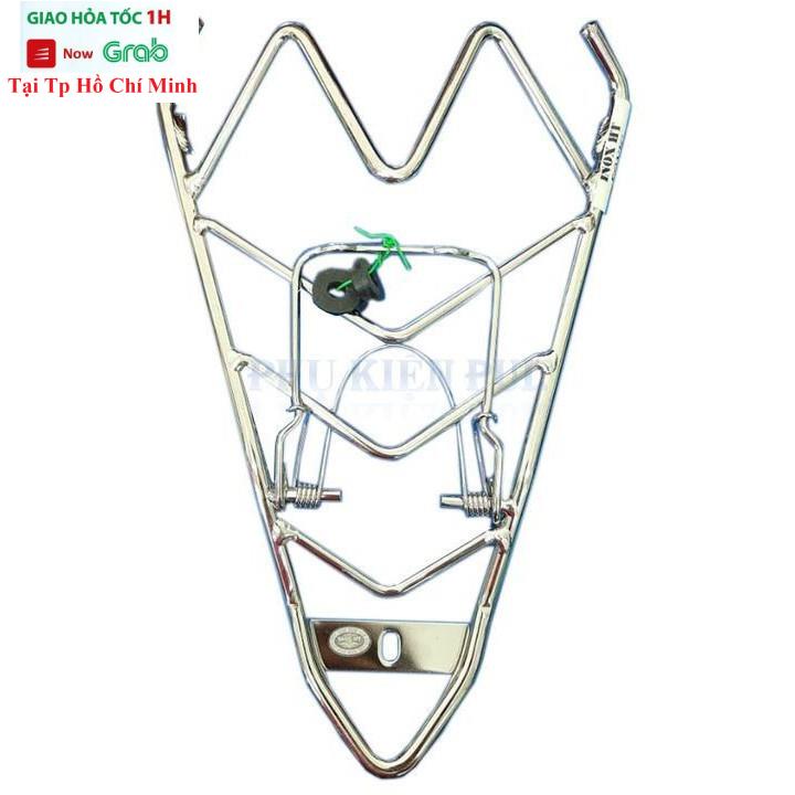 Baga Sonic titan Inox 7 Màu Baga Giữa Gắn Xe Máy Sonic Có 2 Móc 10li Chắc Chắn