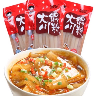 Đặc sản Trùng Khánh Tứ Xuyên- Miến dẹt khoai lang