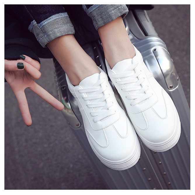 Giày Thể Thao Nữ [FREESHIP] hot trend đế bằng xinh xắn dễ thương năng động - Giảm ngay 20k - C3 | BigBuy360 - bigbuy360.vn