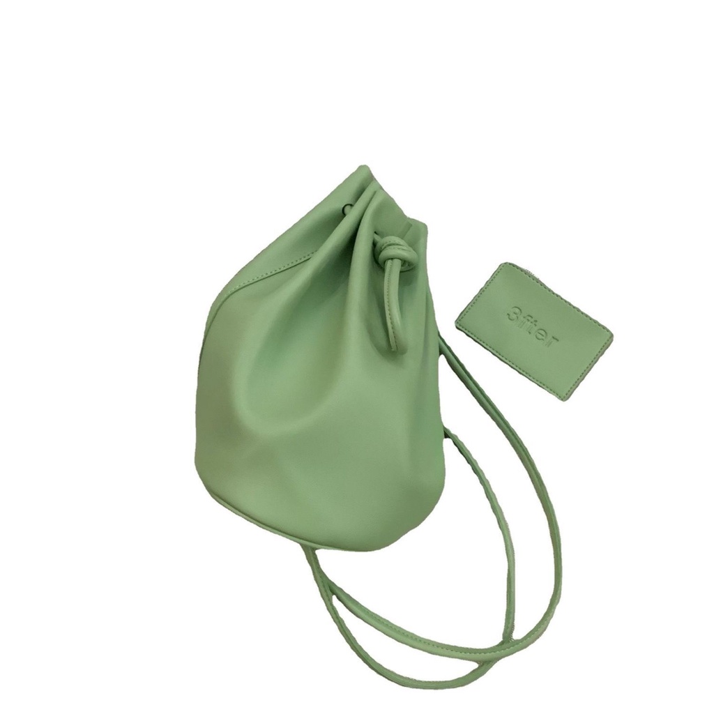 3fter Tự Làm | Túi Đeo Chéo Dây Rút Sức Chứa Lớn Thiết Kế Thời Trang