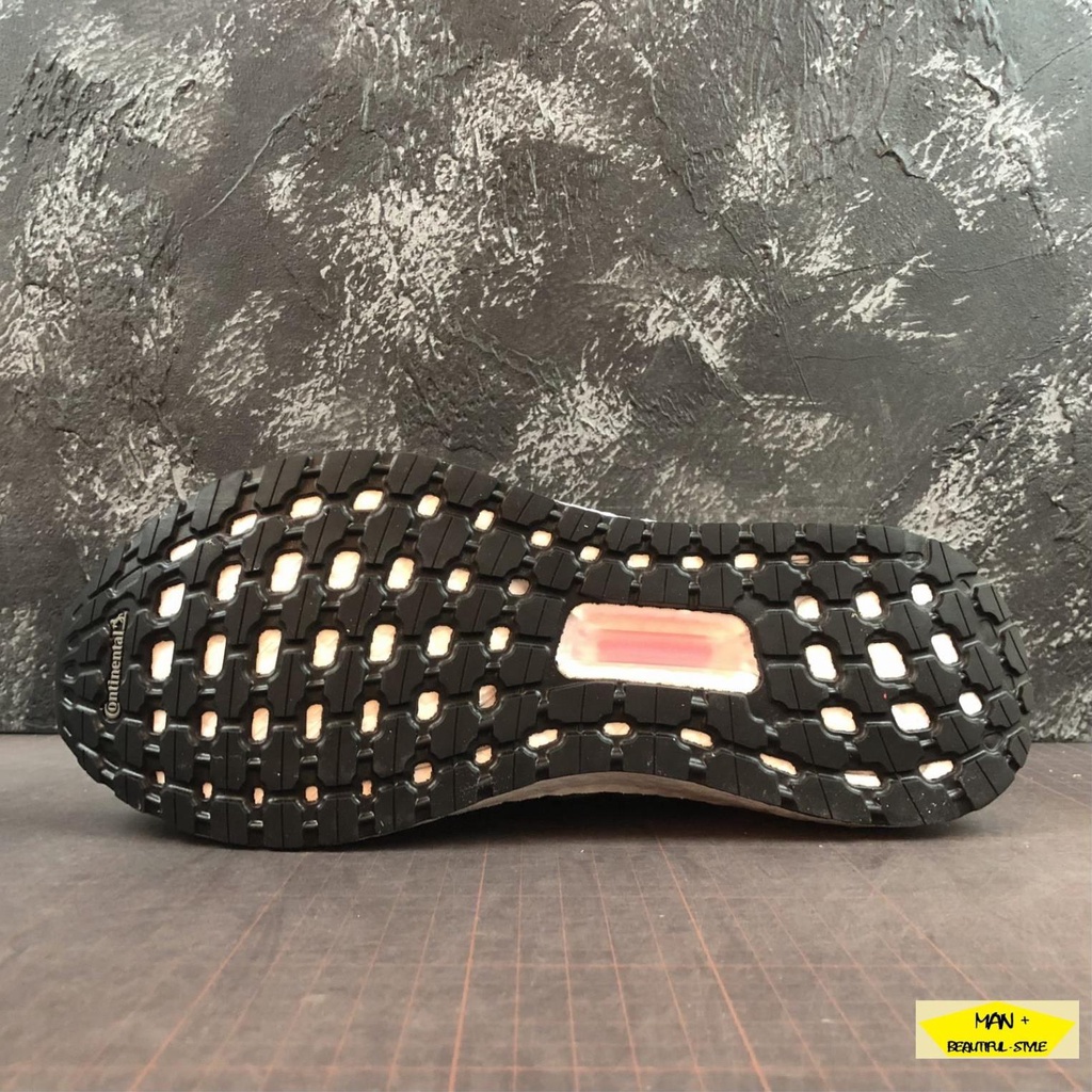 Giày thể thao nam nữ Ultra Boost 6.0 xám gót vạch cam bản 2020 siêu đẹp, phong cách, hiện đại