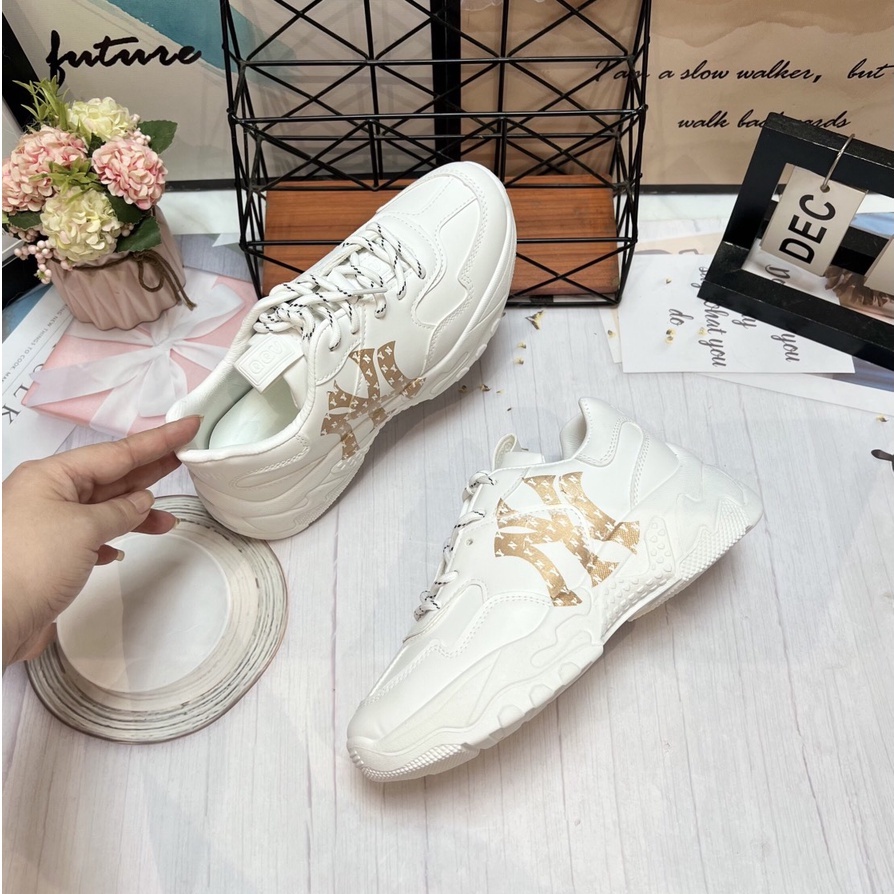 Giày Thể Thao Nữ 🎀 Hàng Sẵn 🎀 Giày Đế Độn 4 Phân  NY  MN-C15