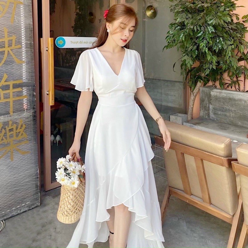 [Mã FAGREEN245 giảm 10% tối đa 30K đơn 99K] Maxi tùng bèo 2 màu | BigBuy360 - bigbuy360.vn