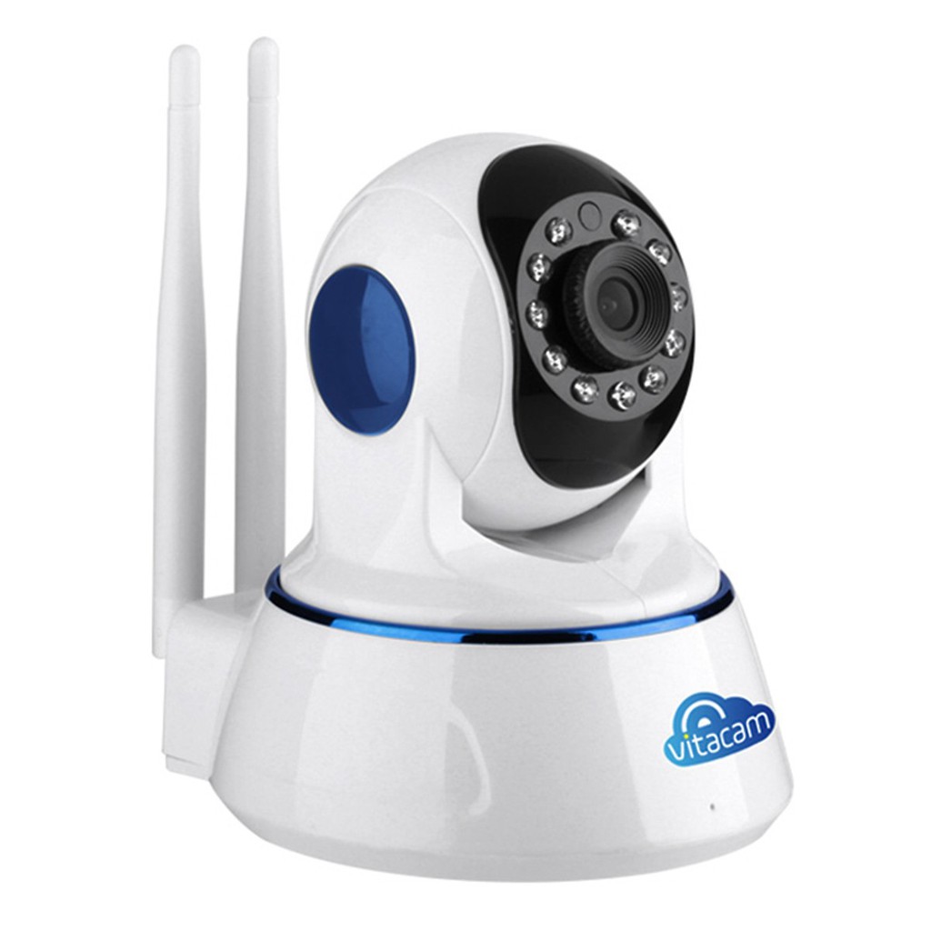 [ Free ship HN-HCM ] Vitacam VT720 – Camera Đám Mây IP 1.0Mpx 720P HD – Xoay 355 độ, Đàm thoại 2 chiều.