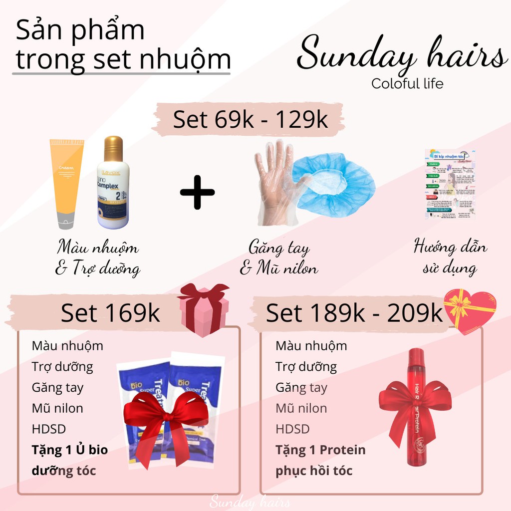 Thuốc Nhuộm Tóc Màu Nâu Socola