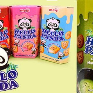 Bánh Hello Panda Bannana hiệu Meiji 50gr