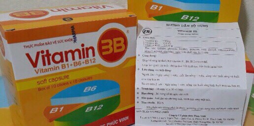 Vitamin 3 B phúc vinh vĩ 10 viên
