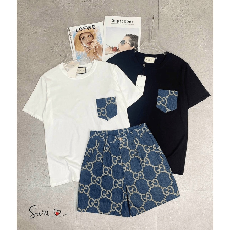 [ MẪU HOT ] SET ÁO GÂN/ QUẦN BỐ, HOẠ TIẾT ĐỘC ĐÁO/ CÁ TÍNH, PHÙ HỢP CÁC BẠN NỮ TRẺ, ĐI HỌC/ ĐI CHƠI, MẶC CỰC XINH UP sho