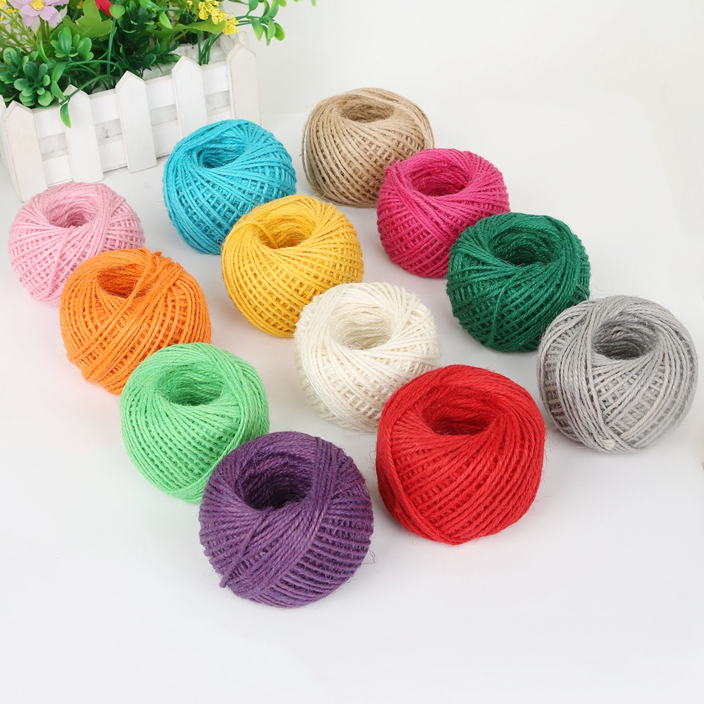 Cuộn Dây Đay 50m 2mm Trang Trí Đa Năng