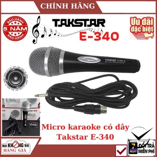 Mua Micro karaoke có dây Takstar E-340   Âm thanh cực chuẩn   Sản phẩm cao cấp   bảo hành chính hãng 5 năm