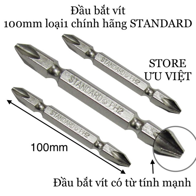 ĐẦU BẮT CÓ TỪ TÍNH 100mm chính hãng STANDAND