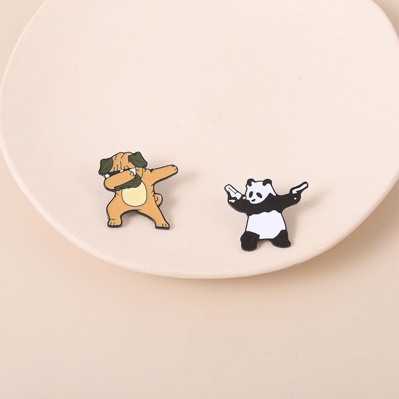 Ghim Cài Áo Hình Động Vật Dễ Thương