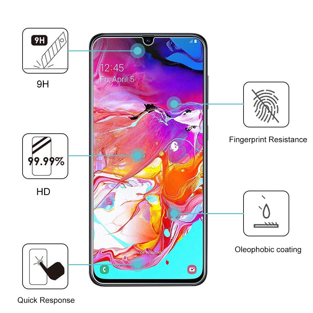 Miếng dán kính cường lực bảo vệ cho màn hình Samsung Galaxy ss A05 A05s A15 A24 A54 A34 A14 A04e A04s A04 A03s A03 A53 A73 A33 A13 A23  A22 A12 A02s A11 M11 A10 A20 A30 A50 A70 A10s A20s A30s A70s M10 M20