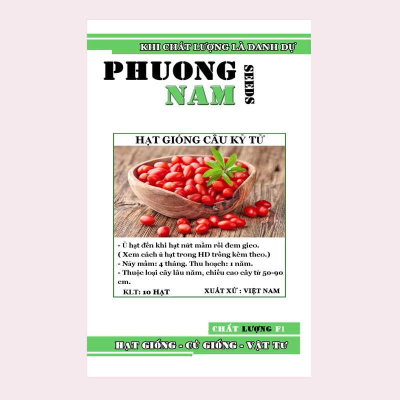 10H - HẠT GIỐNG CÂU KỶ TỬ