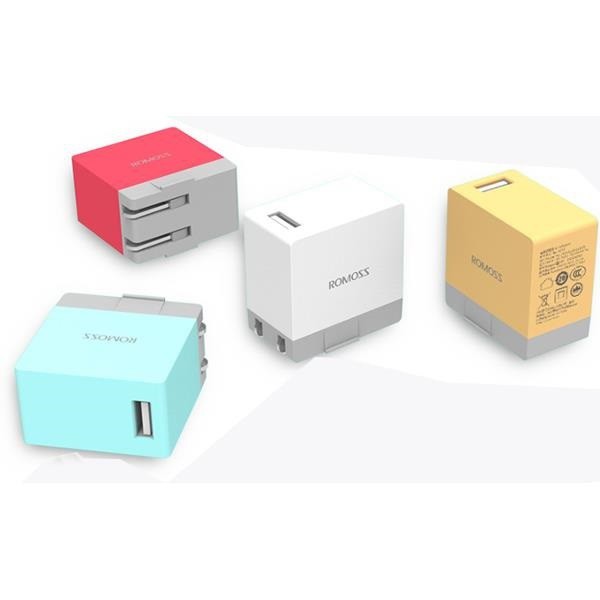Cốc Sạc Romoss AC11 2.1A Chính Hãng - BH 1 Năm (MÀU SẮC NGẪU NHIÊN) - Hưng Long PC