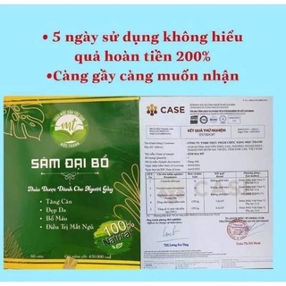 FREESHIP 🥰🥰 SÂM ĐẠI BỔ