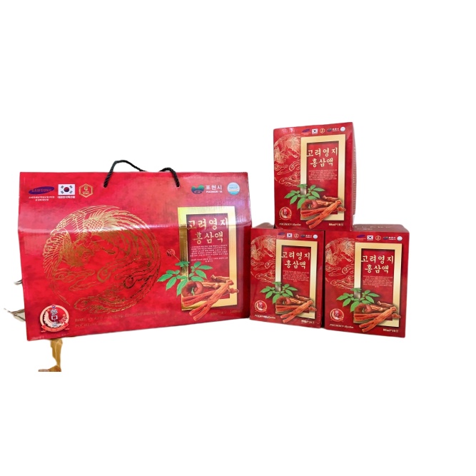 Nước Hồng Sâm Linh Chi JEONGWON (30Gói x70ml)