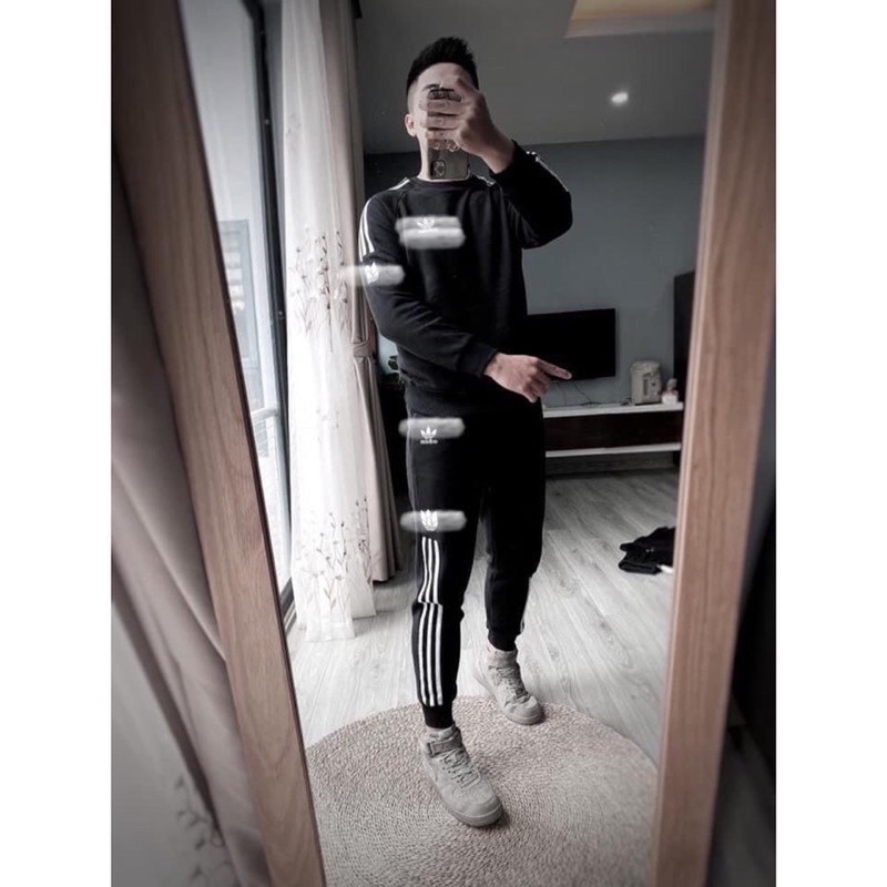 BÁN SỈ BỘ THỂ THAO Đ.A.S NỈ BÔNG 2 MÀU ĐEN GHI CHO NAM | BigBuy360 - bigbuy360.vn