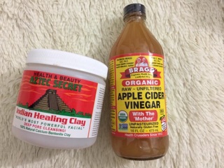 Combo giấm táo bragg và mặt nạ đất sét atec (combo giấm táo bragg và bột đất sét aztec)