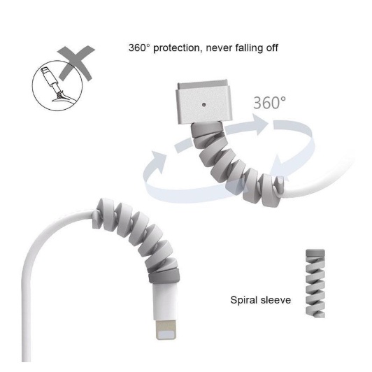 Vỏ Bảo Vệ Dây Cáp Sạc Máy Tính Bằng Silicon Chống Đứt Gãy