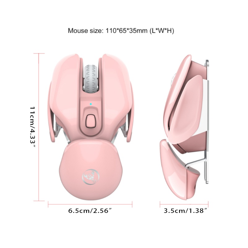 Chuột không dây 4 Nút 1600dpi