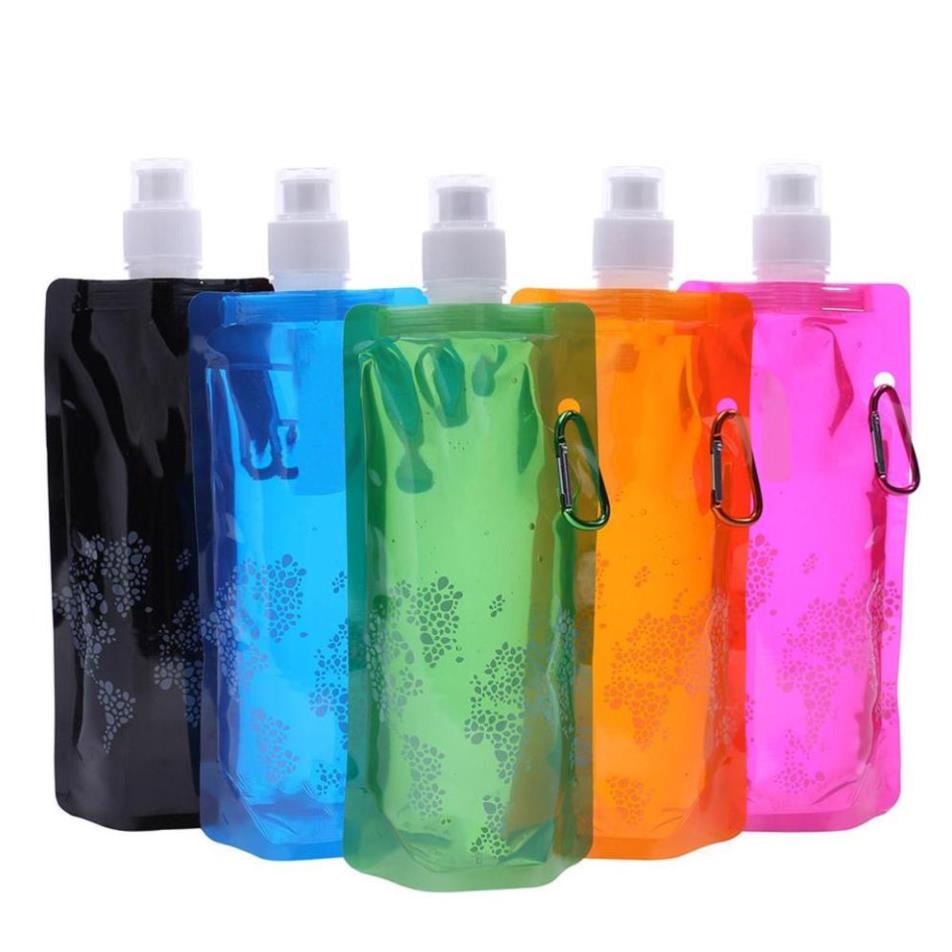 Túi đựng nước 💓FREESHIP💓 Túi nước gấp cầm tay Vapur, thân thiện với môi trường, phù hợp với hoạt động thể thao 7720