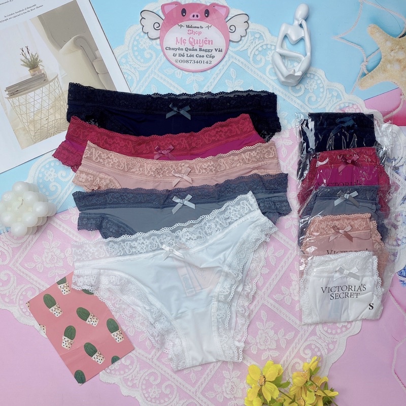 Quần lót Victoria’s cao cấp , quần lót thun lạnh nâng mông sexy