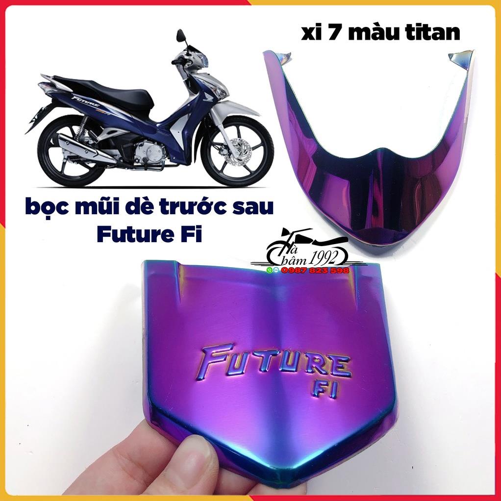 🏆 Ốp Mũi Dè Trước Sau Future Fi 7 Màu Tian , Bọc Mũi Dè Xe Fu Led; Ốp Mỏ Dè Future Fi; Bịt Mỏ Dè Future Fi 🏆