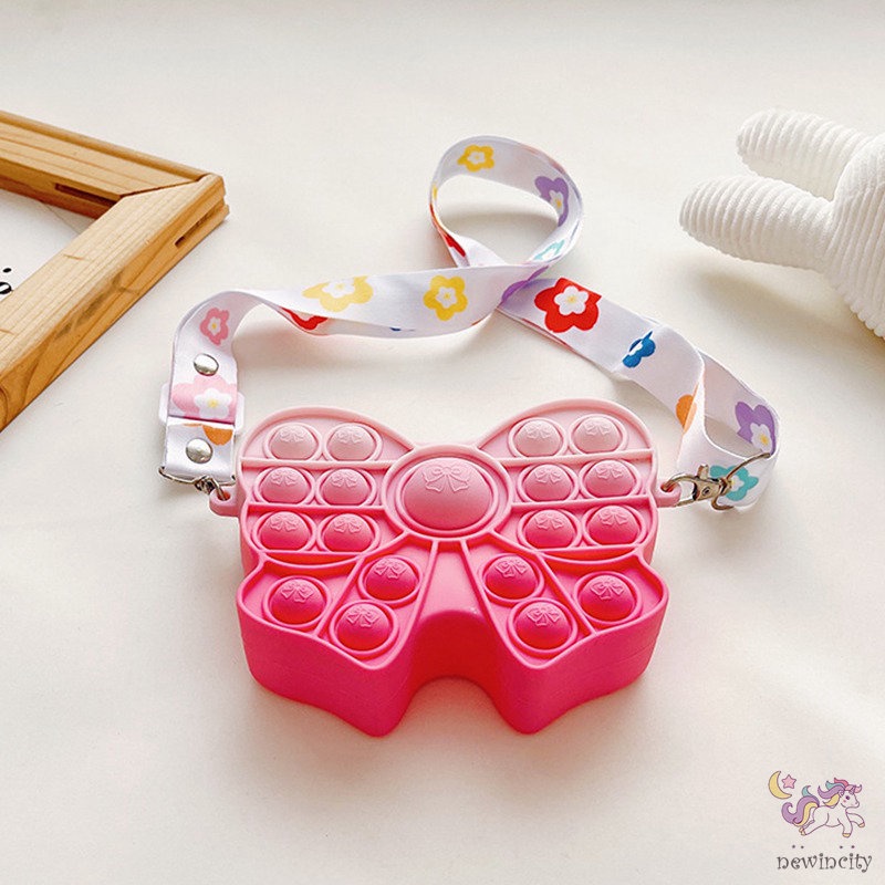 Túi đeo chéo kiểu dáng hoạt hình xinh xắn nhiều kiểu tùy chọn dành cho bé gái