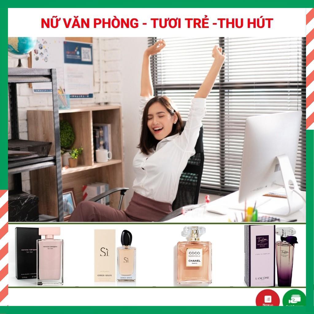 Nước Hoa Nữ Bỏ Túi [Combo 4 Tiết Kiệm] Nước Hoa Nữ Mini 20ml Phong Cách Văn Phòng - Tươi Trẻ - Thu Hút