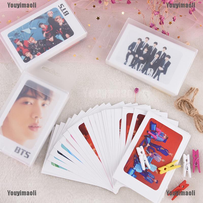 Set 32 Tấm Ảnh Lomo Card J-hope Suga Jimin Hd