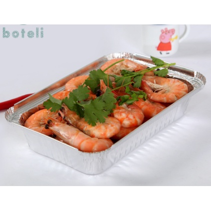Sét 10 khay giấy bạc đựng thực phẩm lót nồi chiên không dầu chịu nhiệt độ cao