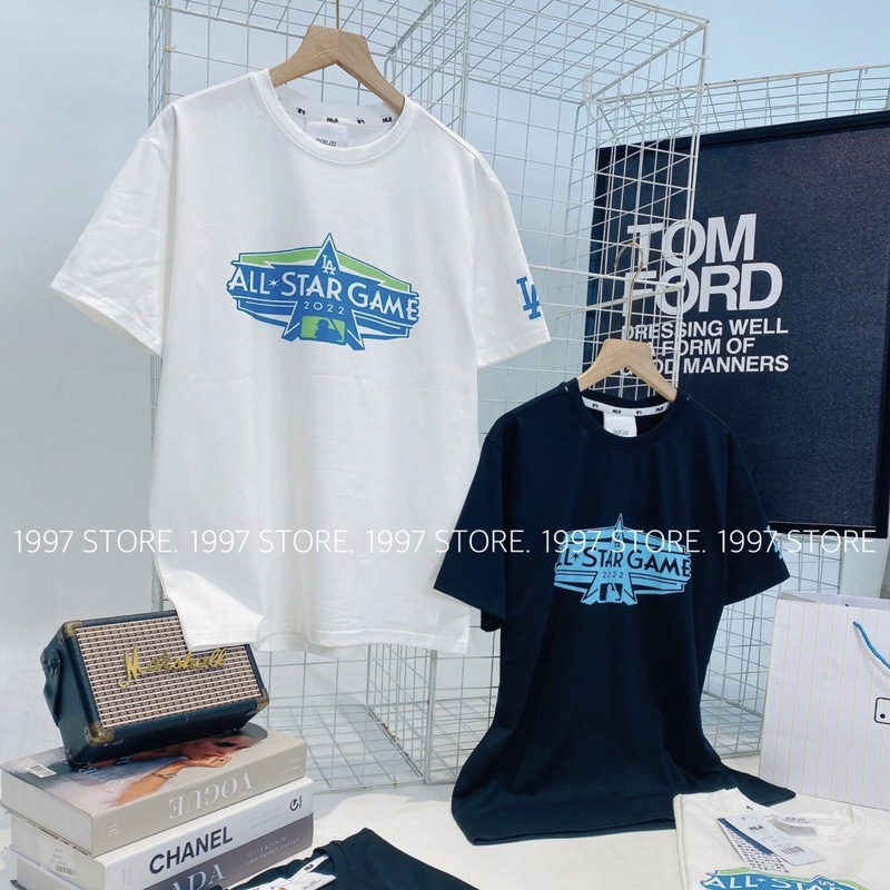 Áo thun tay lỡ form rộng nam nữ mlb chất thun cotton 4c mẫu mới siêu xinh