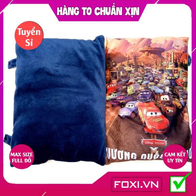 [FREESHIP HÀNG ĐẸP]Gối sách vải 4 chủ đề truyện thiếu nhi Foxi cực hay kể truyện cho bé trước khi ngủ-an toàn-dễ vệ sinh